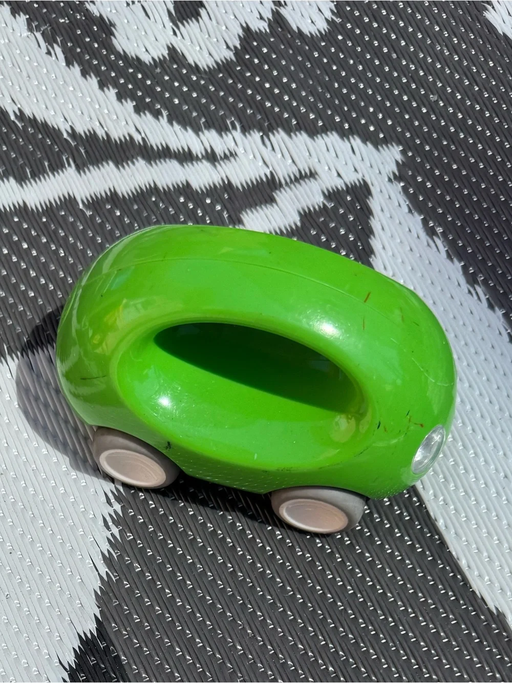 Green Go Car - Push Toy Car for Kids